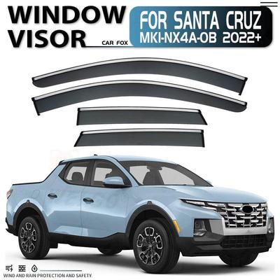 Современный дефлектор окон Hyundai Santa Cruz: Защита от дождя и солнца