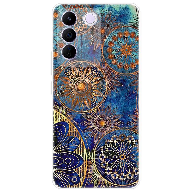 For Vivo V27e V 27e Case Soft Silicone Back Cover Cartoon Phone Case Diversification