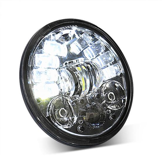 5.75 Inch LED Motorcycle Headlight IP67 Waterproof DRL Turn Signal Projection Headlamp