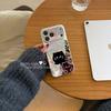 Подходит для Apple 17 чехол для мобильного телефона линза всесторонний новый противоударный 14 мультяшный зеркальный воздушный цветные линии голова кошки