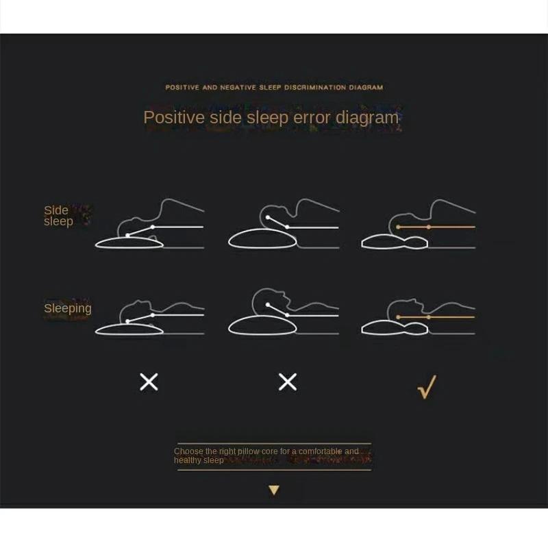 Мягкая и прочная хлопковая массажная подушка для поддержки шеи и спины