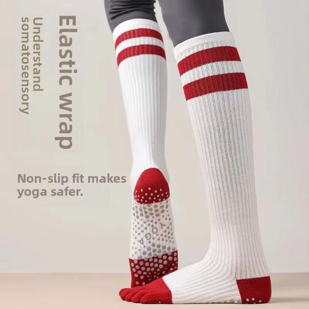 Cotton Pilates Socks Non Slip Grip Socks New Sports Socks  Yoga Barre Ballet