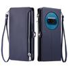 For Nothing Phone (3a) Case TPU+PU Leather Wallet Phone Cover with Wrist Strap