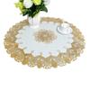 Pvc Waterproof Oilproof Round Tablecloth 70 Cm Dining Table Cloths Home Table Cover Light Luxury Christmas Decoration