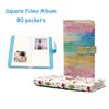 80 Pockets Photo Album Book For Fujifilm Instax Square Film Instax SQ20 SQ10 SQ6 SP-3 Instant Camera