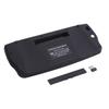 Mini Wireless Keyboard with Trackball Mouse, 2.4G, Black