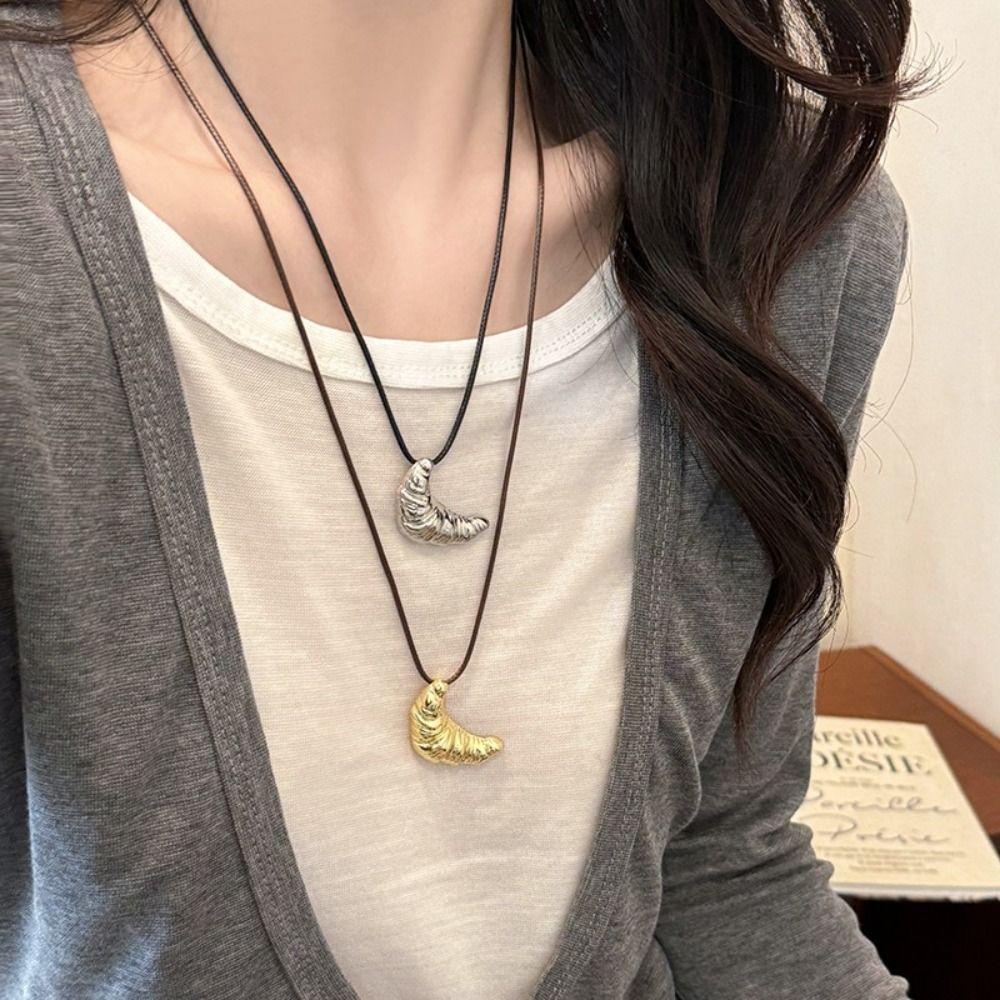 Ожерелье из цепочки-веревки в стиле меньшинств в корейском стиле с длинной цепочкой для свитера для женщин