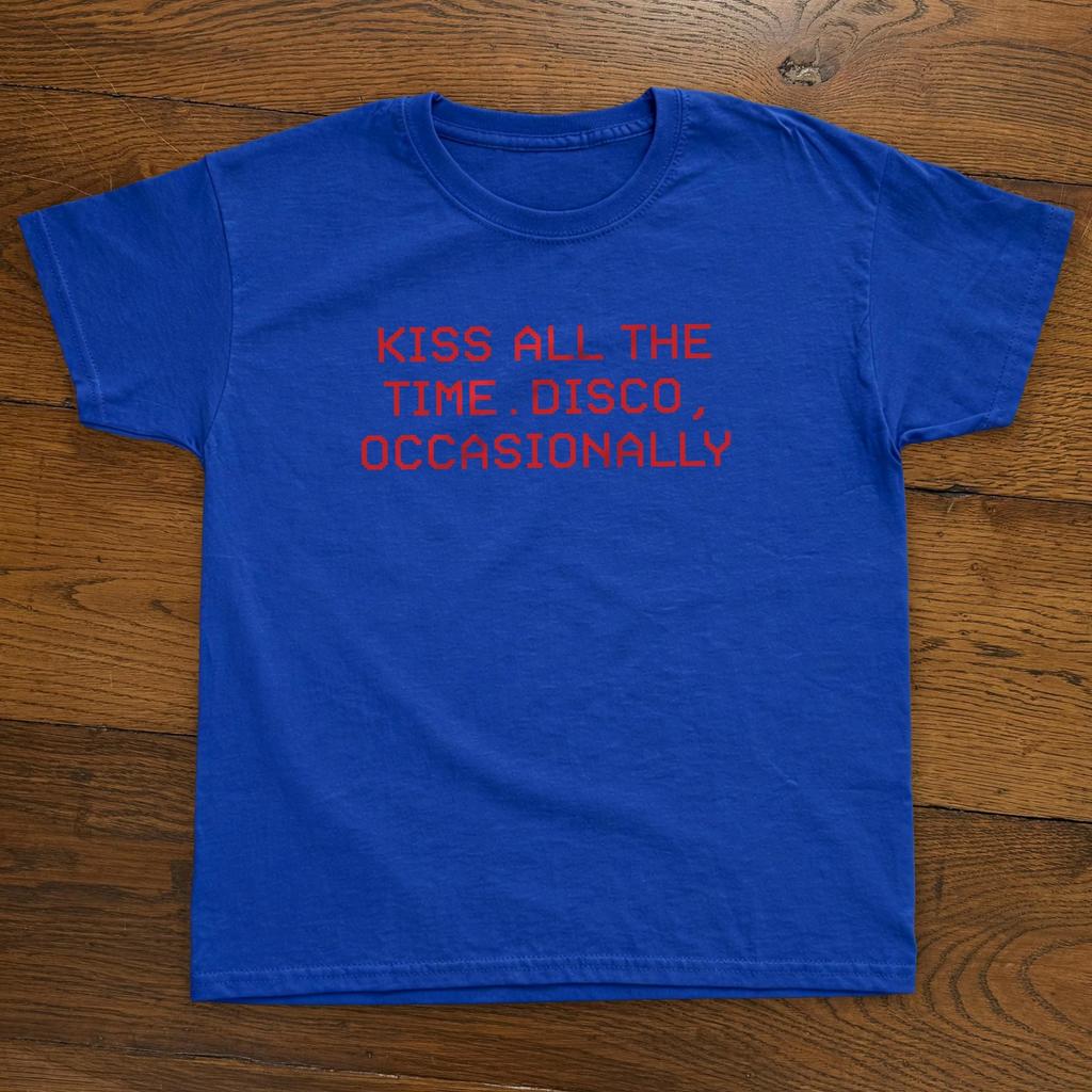 2026 New Harry Styles Kiss All The Time Album Graphic Unisex 100cotton Tshirt Summer Highquality Unisexs Unisexs Fashion Shirt