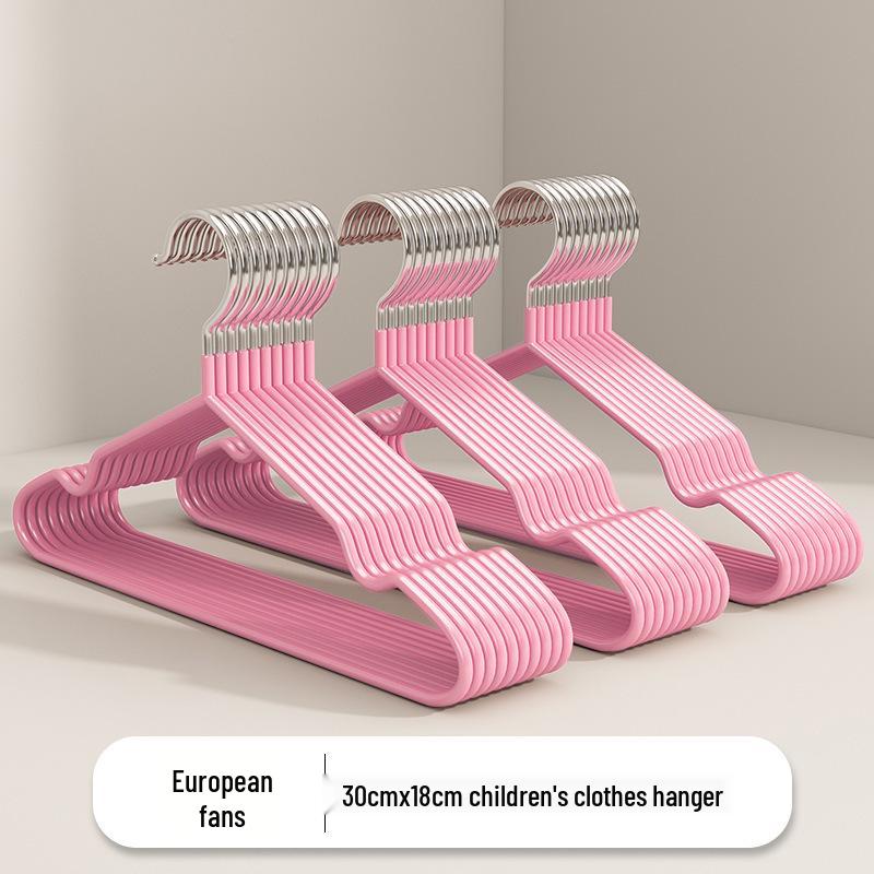 Очень толстая нескользящая вешалка с диповым покрытием для взрослых и детей - Решение для сушки одежды без следов