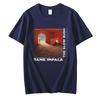 Tame Impala The Slow Rush Графические футболки с альбомом Мужская футболка Оверсайз Футболки Женские Поп-музыка Lndie Футболки