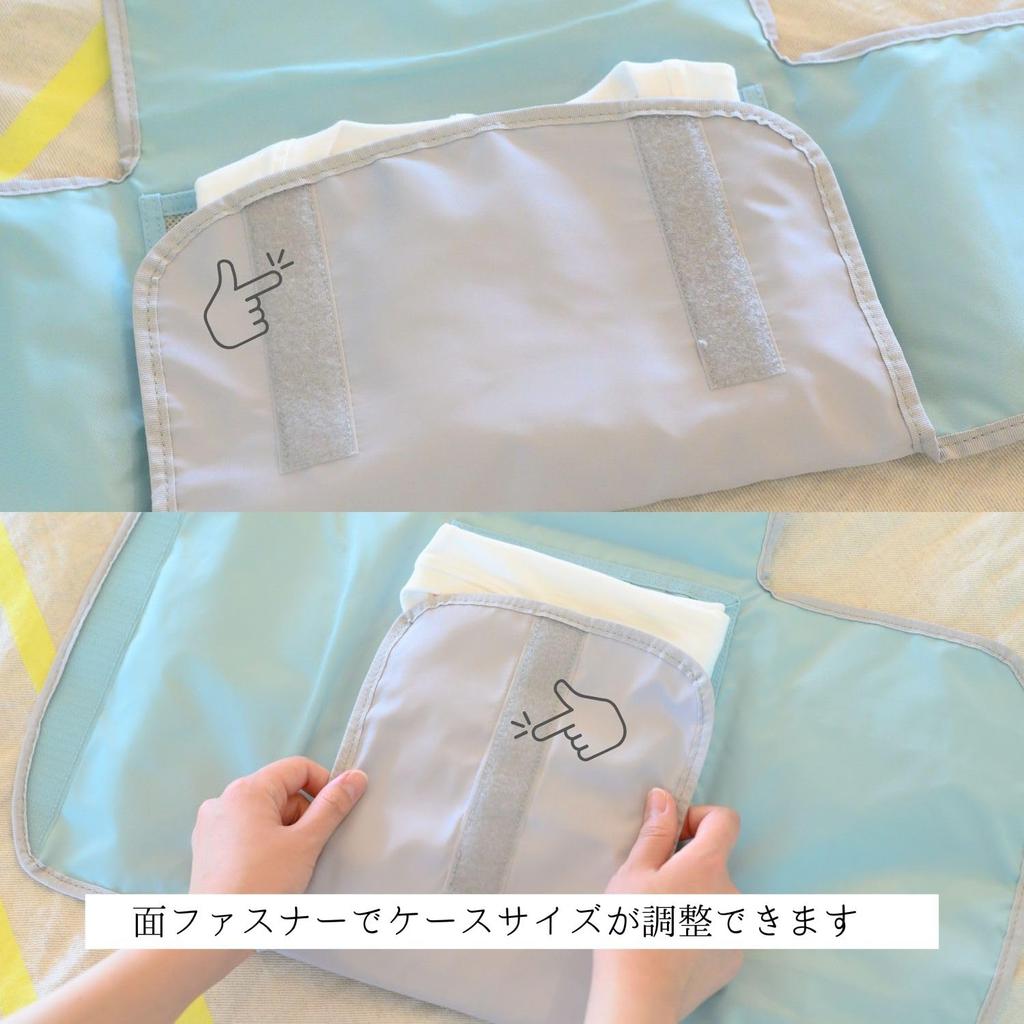 Shiro Lab Patapita Case GRY Travel Packing Business Trip Travel Convenient Travel For Night Trips (Easy Packing) Pouch, Case, Organization, Bag, Item,