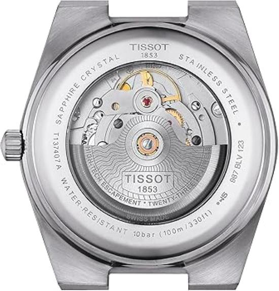 Tissot Мужские часы T-Classic PRX Powermatic 80 Automatic с синим циферблатом T137.407.11.041.00