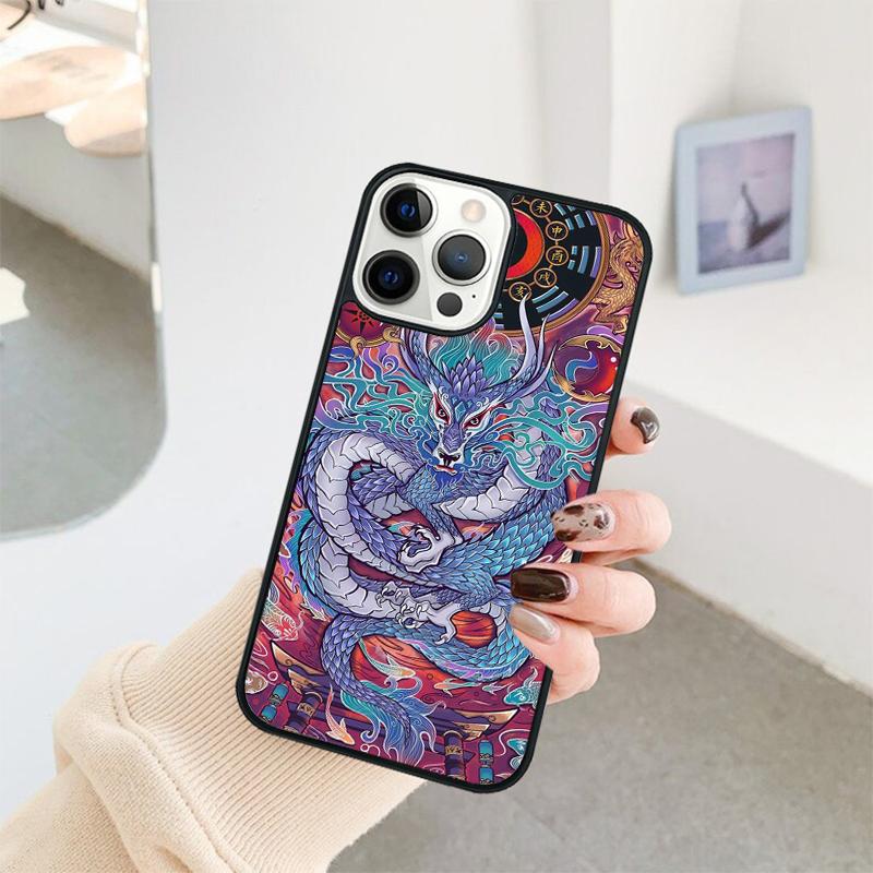 Легендарный Китайский Дракон Чехол для Телефона Для iPhone 17 Air 16 15 14 11 12 13 Pro MAX Plus coque Обложка Корпус
