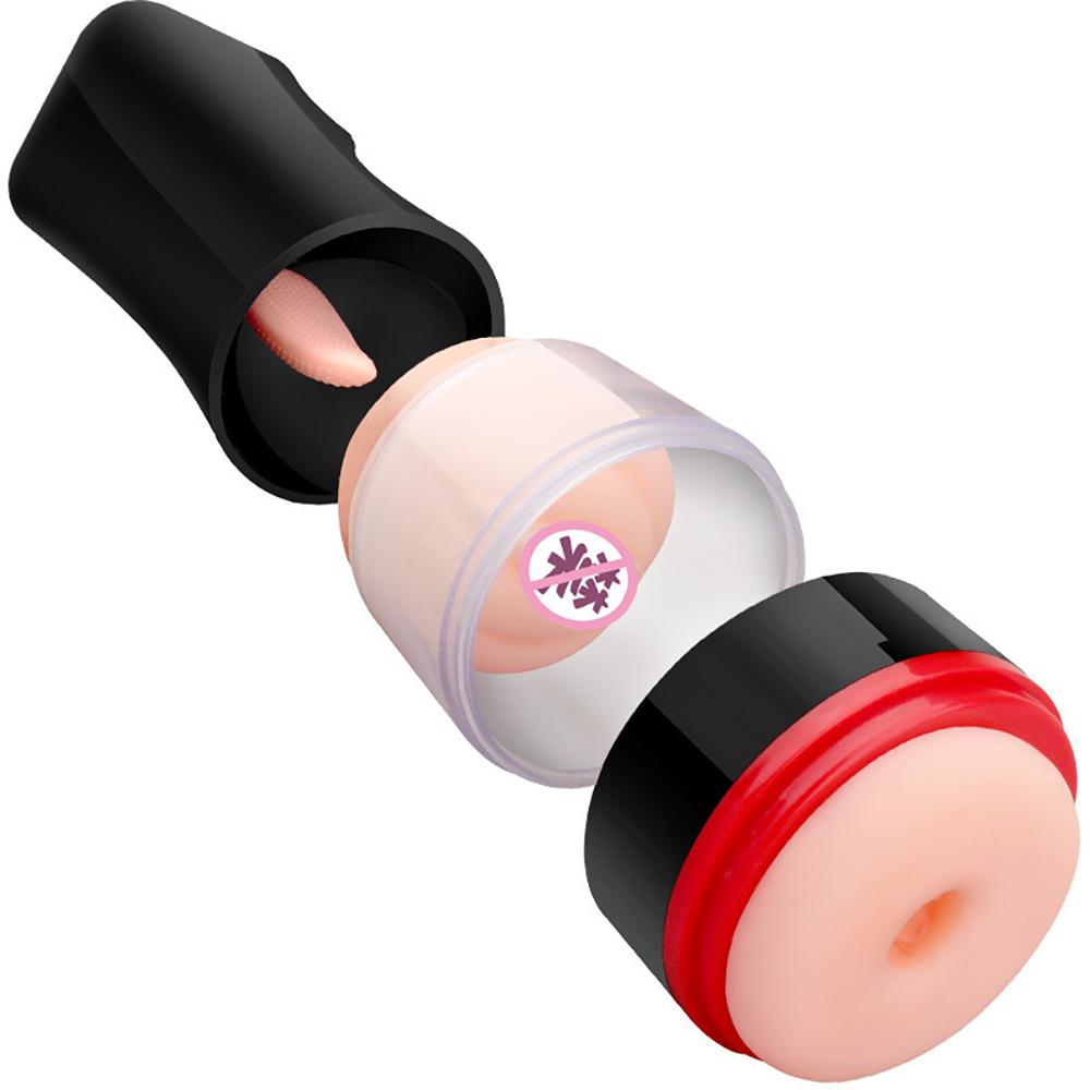 JIUAI Автоматические мужские мастурбаторы для минета для мужчин, настоящие товары для взрослых, 18 машин для сосания, мужская силиконовая кукла-вагина, сексуальная игрушка для мастурбации