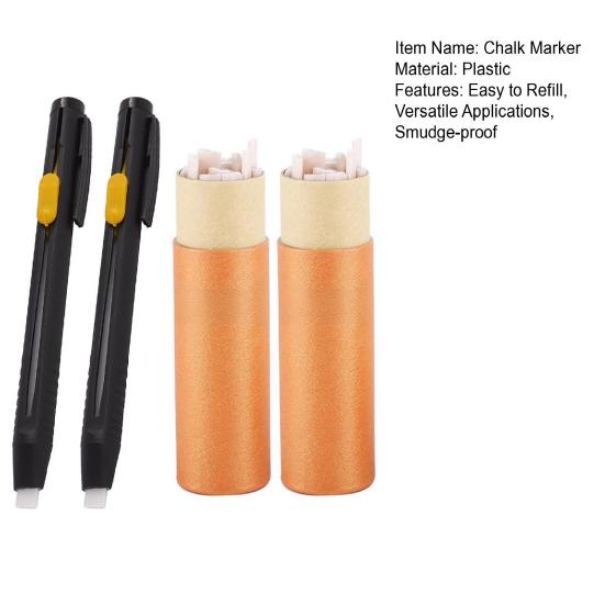 Тканевый мел для шитья, квилтинга, многоразовый мел для портных, ручка для разметки ткани с меловыми стержнями, подарок для любителей рукоделия