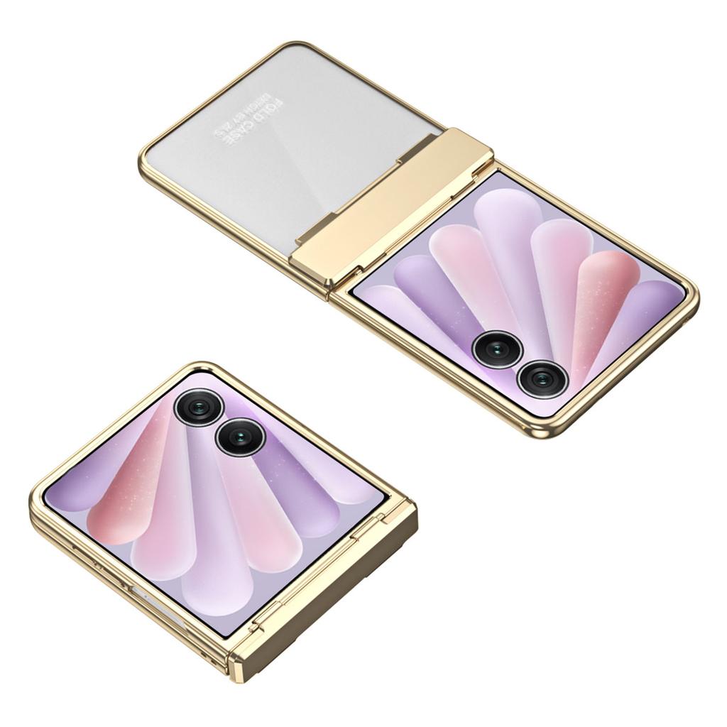 For Honor Magic V Flip 2 Case Electroplating PC Folding Phone Cover