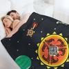 Одеяло-плед Солнечная система Hearthian Термобелье для путешествий Свободное Мягкое Большое Пляжные одеяла