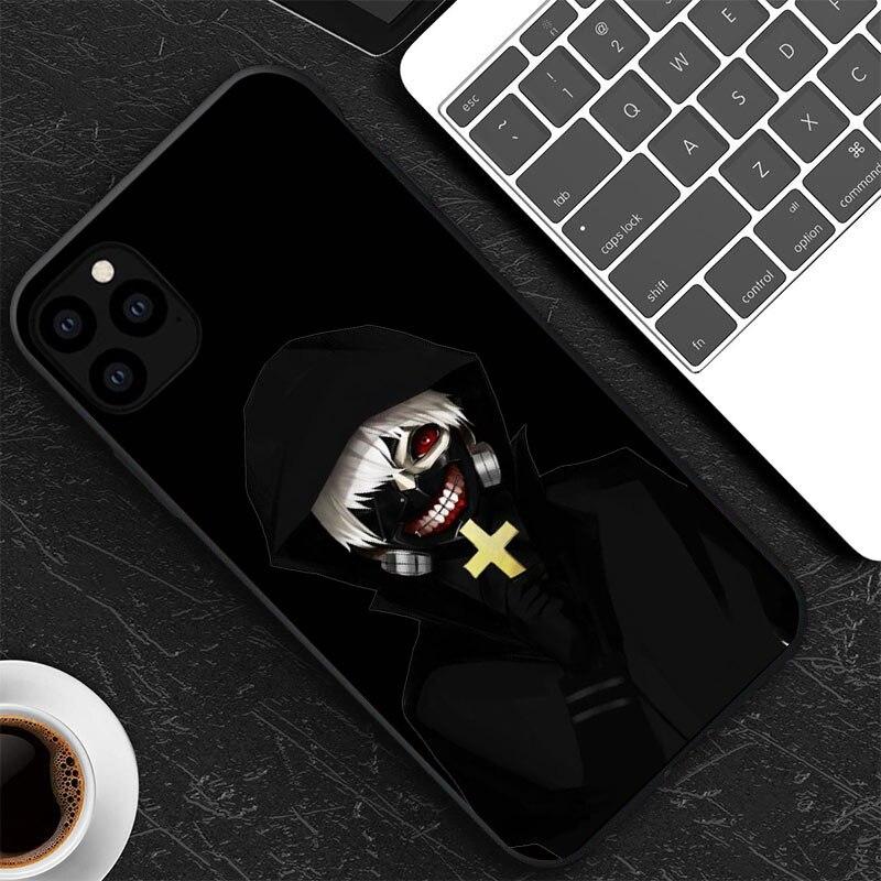 Чехол для телефона из японского аниме «Токийский гуль», Япония, обходительный чехол из ТПУ для iPhone XR X XS 11 12 13 Mini Pro Max 7 8 6 6S SE Back Fundas Coque