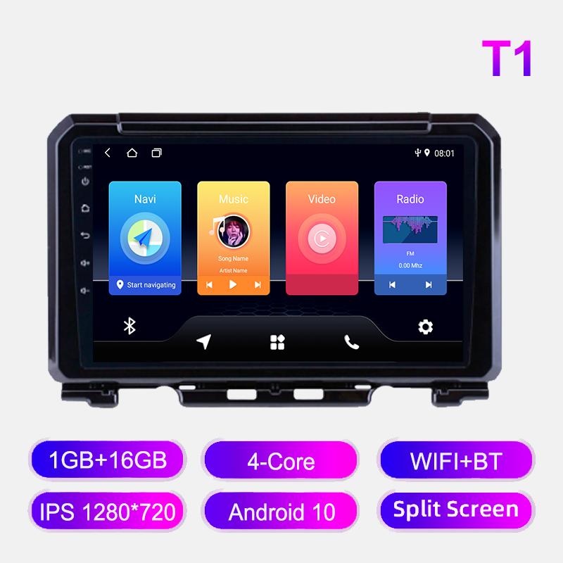 Android Car Radio For Suzuki Jimny 2019-2023 Multimedia Player Head Unit Stereo GPS Navigation BT WIFI 1+16GB