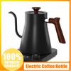 1200W High Power Electric Gooseneck Kettle Stainless Steel Inner Water Boiler NTC Temperature Control LCD Display Tea Kettle
