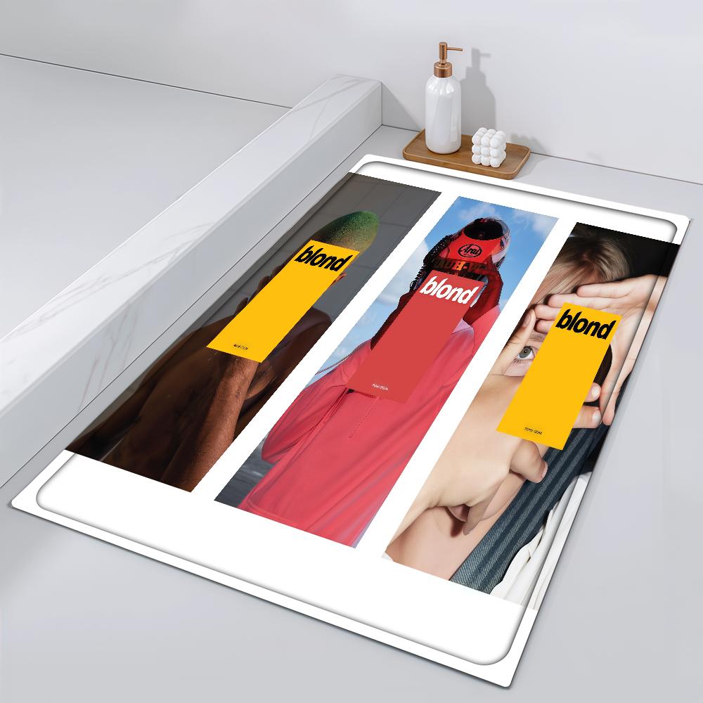 Door Singer F-Frank Mat Bedside Blond Entrance Bath Ocean Floor Decoration Corridor Door Mat Carpet Living Room Balcony