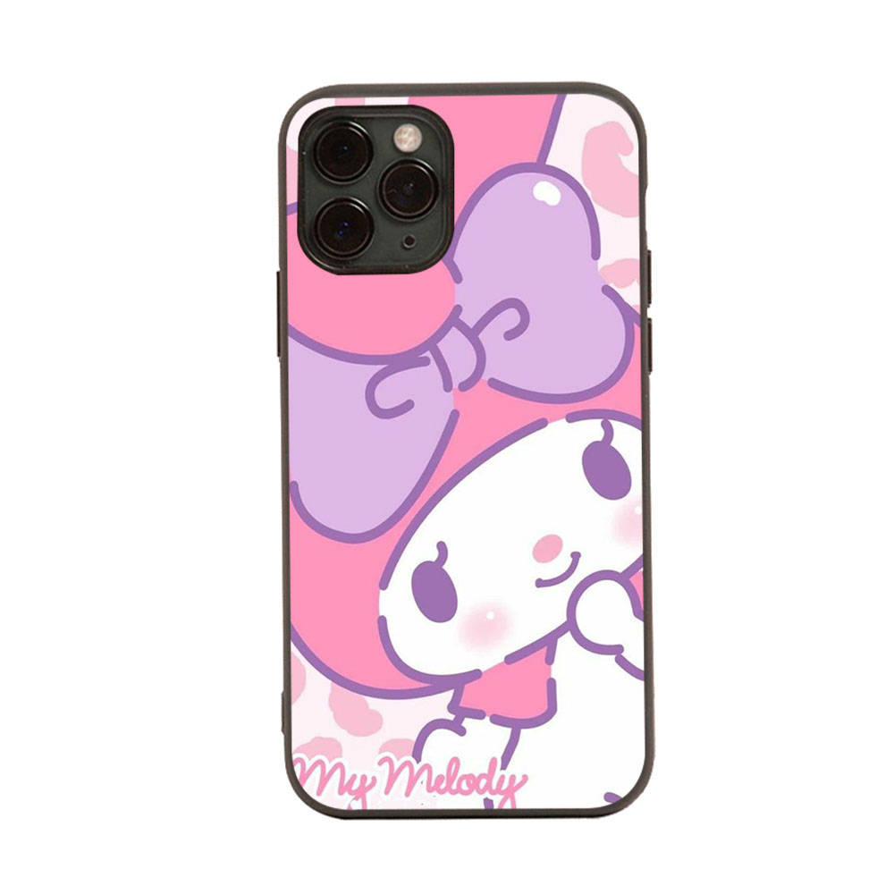 HK21 Cute My MelodyBlack Sofe Case for Xiaomi Poco X6 X4 M5 M6 F5 F6 C65 C55 C50 C51 C40 Pro Redmi 14C A3X 13C 12C 11T 10A 9C Note 7 6 8A Plus