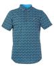 Andrews Short Sleeve Polo Shirt Wave Pattern with Golf L St. Men's (New Mesh) / / 042-5160557 110_Blue