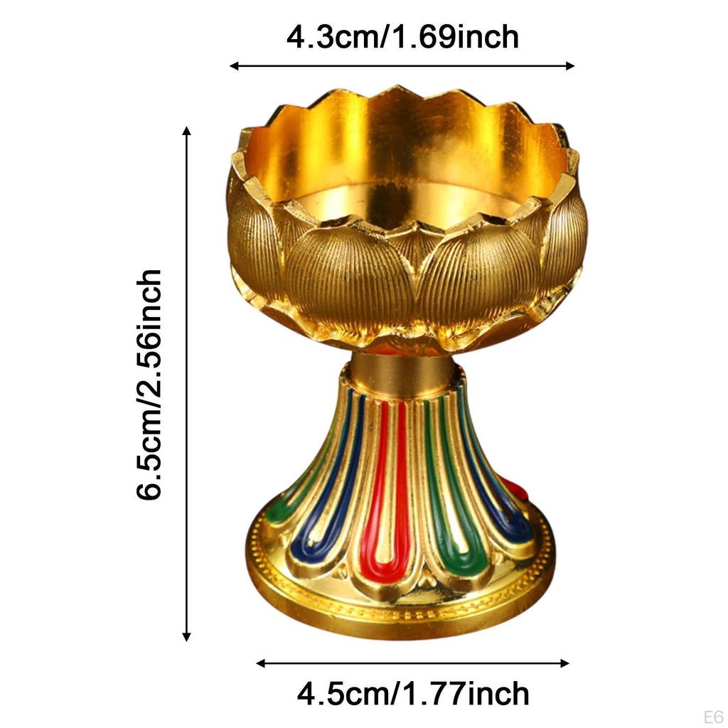 Подсвечник для масляной лампы для буддийского алтаря и украшения дома