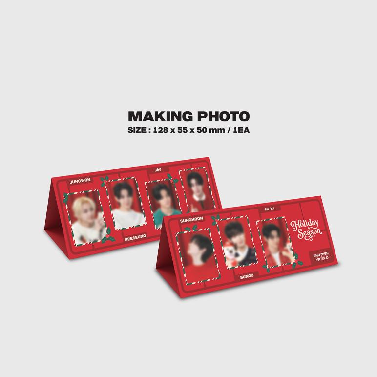 ENHYPEN World Coupon Card Collection Holiday Season Basic Ver.