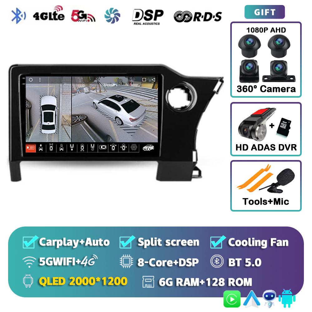 Android 14 Carplay Auto Для Toyota Noah 4 R90 2022 2025 Автомагнитола Мультимедийный Видеоплеер GPS Навигация Авторадио Стерео Аудио