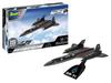 Немецкий Revell ВВС США Lockheed Blackbird Пластиковая модель 03652 Цветной пластик 1/110 SR-71