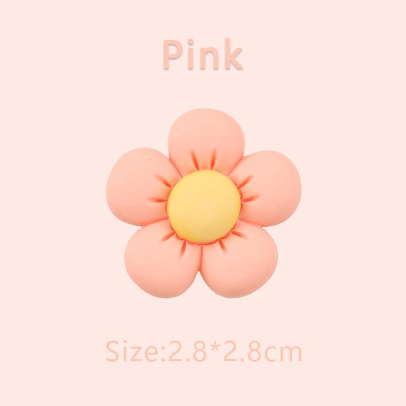 Новые 1 шт. Цветочные подвески для обуви для девочек, Милые подвески для обуви для взрослых, подростков, детей, Кавайное украшение для обуви с кнопками, Сабо, Сандалии