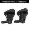 2Pcs Car Windscreen Washer Jet Spray Nozzle For Hyundai For Tucson 986302E100 Dual Holes Windshield Nozzle Water Spray Jet