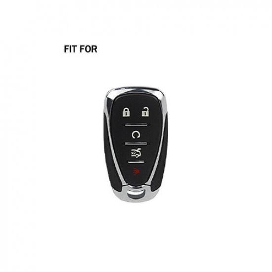 Чехол-брелок для ключа автомобиля из цинкового сплава для Chevrolet Cruze Malibu Equinox Camaro Trax