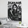 Американский Триллер Саспенс Фильм SScream Гобелен Декор Комнаты Настенная Ткань Вечеринка Подвесной Фон Декор Комнаты Детская Комната