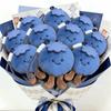 PP Cotton Blueberry Plush Keychain Simulation Blueberry Blueberry Plush Bag Charm  Bag Decor