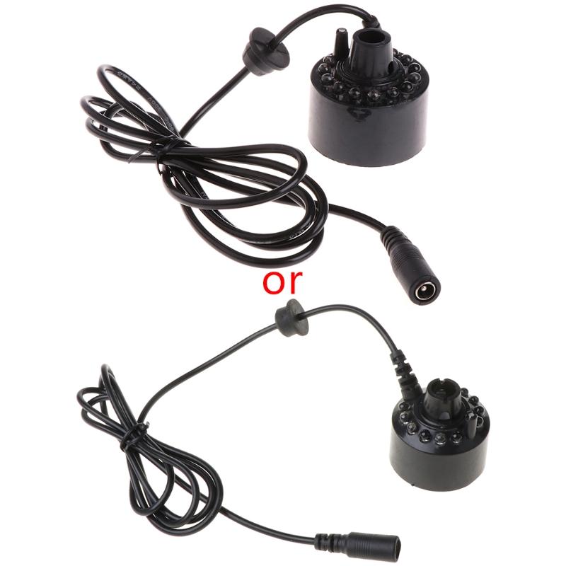 Мини-генератор тумана с 12 светодиодными лампами для внутреннего и наружного использования