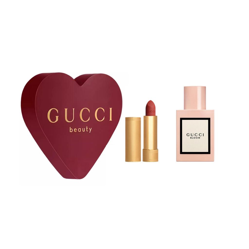 Gucci Набор: Парфюмерная вода Bloom с матовой помадой Rouge À Lèvres