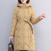 Winter Women's Coat Long Thickened Warm Cotton Padded Parka Ladies Jacket