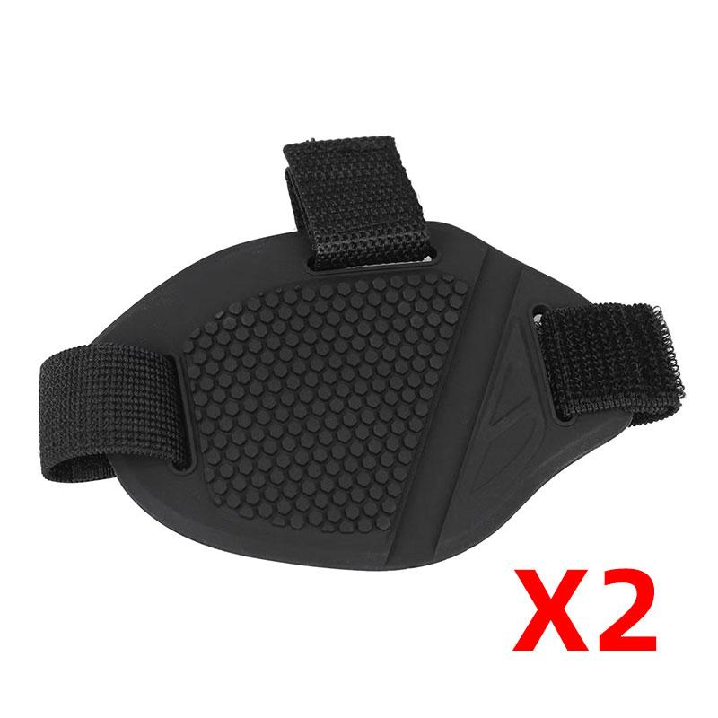 1/2pcs Motorcycle Shift Pad Rubber Boot Protective Cover Adjustable Shifter Shield Anti Slip Pad Universal Shoe Cover Protection