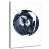 Canvas Print Abstract Circle Blue