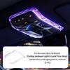 Светодиодные рамки для чтения с кристаллами Декоративные наклейки Аксессуары для модификации интерьера Для Mercedes Benz C GLC E Класса W206 X254 W214