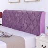 High Quality Plaid Headboard Covers Elastic Ultra Comfy Backrest Bed Cover Home All-inclusive Dust Protector Quilted Bedspread