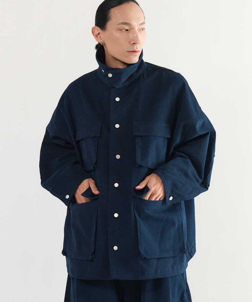 Smitharmor Hanka Oversized Pocket Work Jacket_Navy