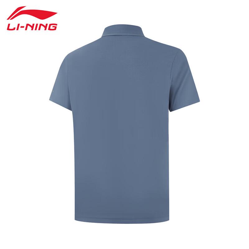 Li-Ning Мужская универсальная деловая рубашка-поло с коротким рукавом 2026 APLW239