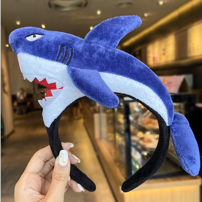 Anime Super Cute Crab Headband New Dinosaur Design Hairband Hair Clip Accessory for Women and Men Funny Cartoon Style