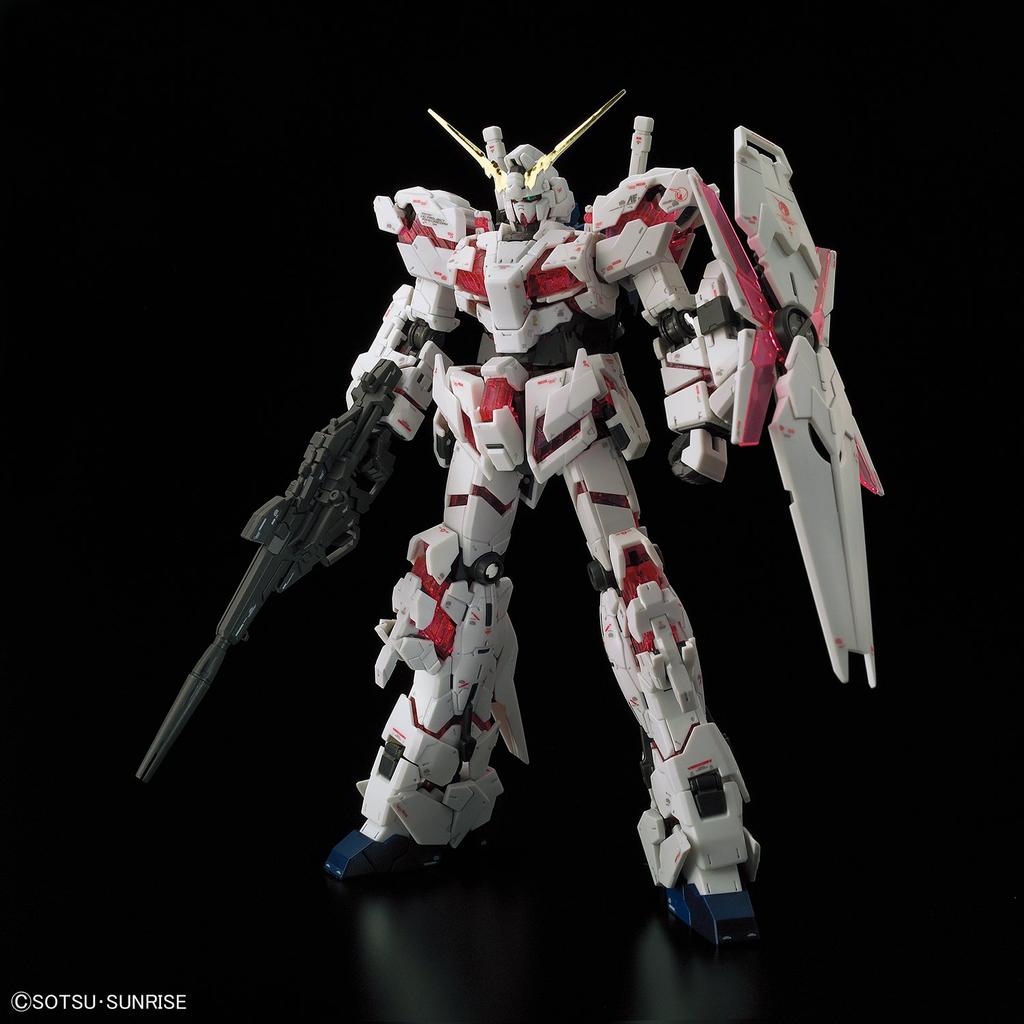 BANDAI SPIRITS RG Mobile Suit Gundam UC Unicorn Gundam Scale Plastic Model 1/144 Color-coded
