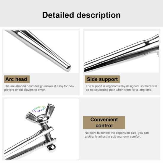 Юшенг Уретральная трубка стержень свободная регулировка эргономичная 304 нержавеющая сталь пенис пробка мужской секс катетер для мужчин