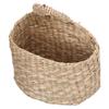 Hanging Basket Seagrass Woven Wall Hanging Storage Basket Organizer for Home Garden Decoration