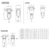 AF2000-02 AF3000-03 AF4000-04 High Quality Compressor Air Pump Filter Oil And Water Separator Air Source Processor
